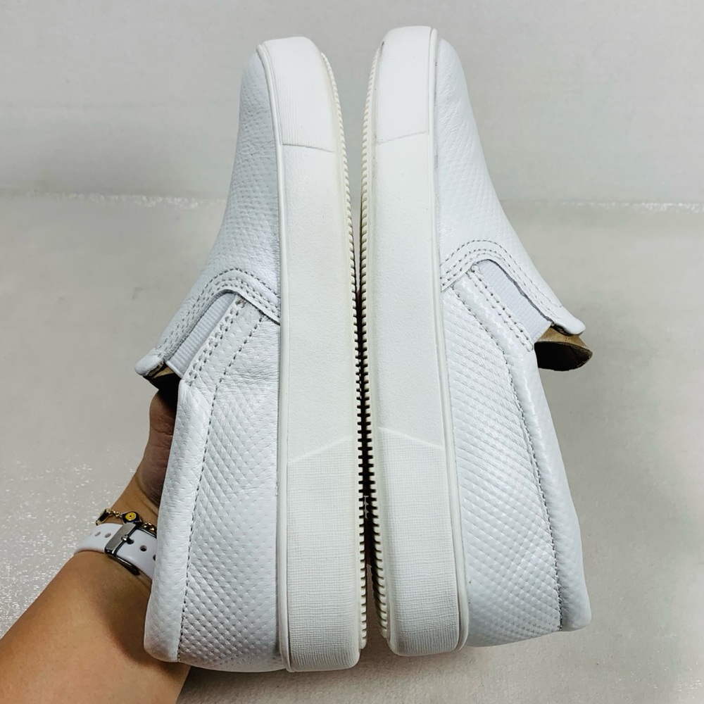 NIB Naturalizer Women’s Marianne Slip On Leather Sneaker in White Size 5.5M - Picture 12 of 13